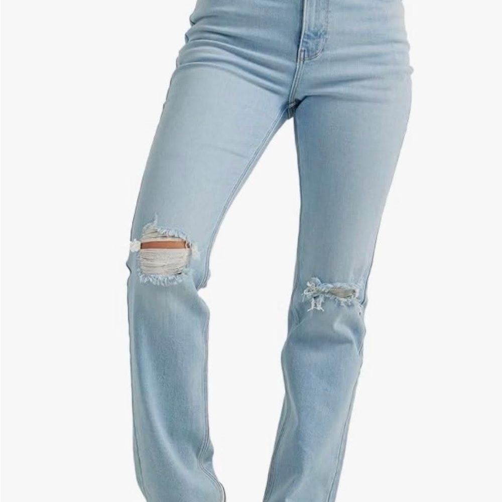 Wrangler Women's High Rise True Straight Fit Jeans
Size 14 (32 x 32)